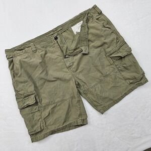 Polo Ralph Lauren Cargo Shorts Mens 50B Olive Green Utility Canvas Classic Fit